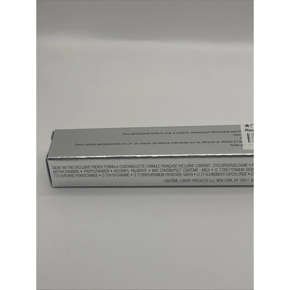 Lancome Le Stylo Waterproof Eyeliner Fumee Grey No‎ Smudger 0.01oz/ 0.28g